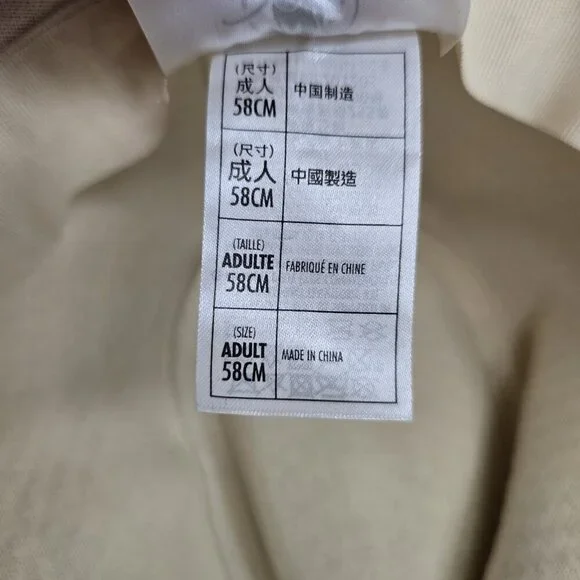 Disney Wicker Straw Fedora Hat Mickey Mouse Icon Band 58cm - Picture 6 of 10